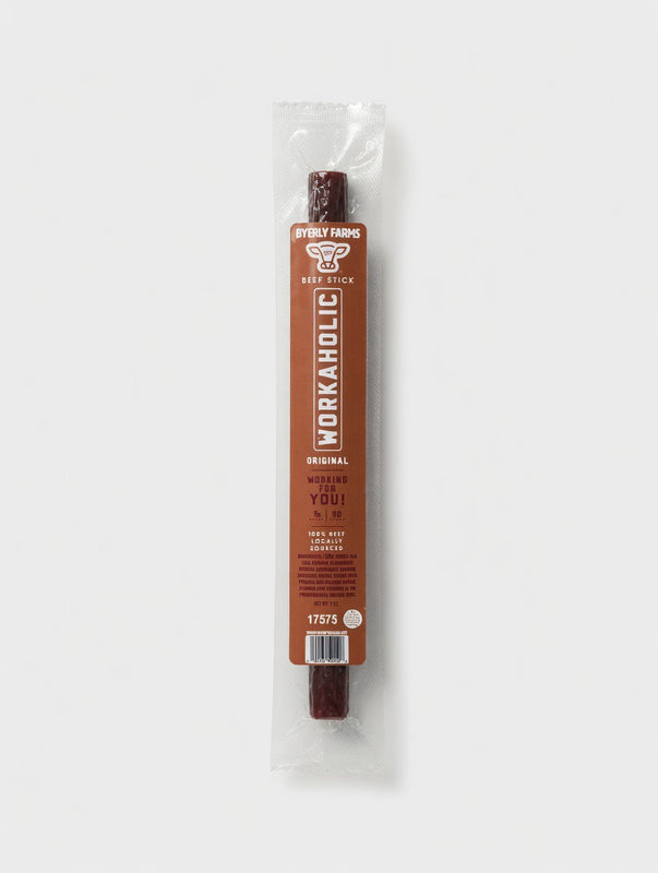 Workaholic 10-pack of beef sticks